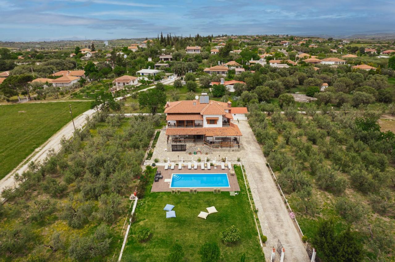 Kalisun Pool House By Georgalas Nea Kallikrateia Bagian luar foto